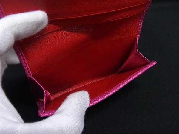 BVLGARI ブルガリ 名刺入れ ブルガリブルガリ ロゴクリップ カードケース 282477 ピンクスピネル レザー レディース ゴールド金具 超美品