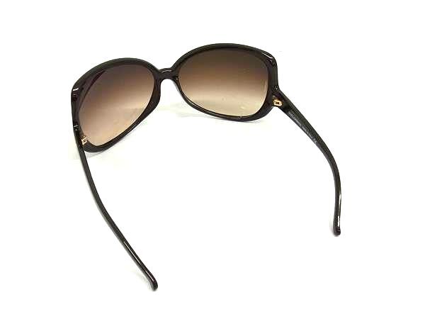 DOLCE＆GABBANA ドルチェ&ガッバーナ アイウェア サングラス DG6035 572/13 ブラウン系 プラスチック レディース ゴールド金具 美品