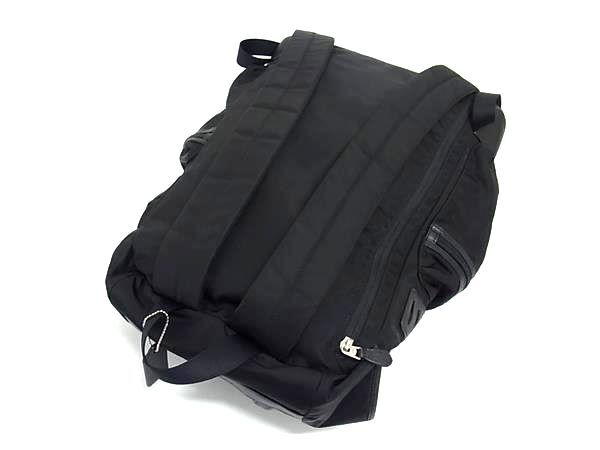 COACH コーチ バックパック トレック パック F71884 ブラック ナイロン メンズ シルバー金具 美品