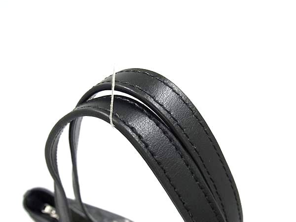 COACH コーチ トートバッグ シグネチャー シティ ジップ トップ トート F58292 ブラック系 PVC×レザー レディース ショルダーバッグ シルバー金具 美品