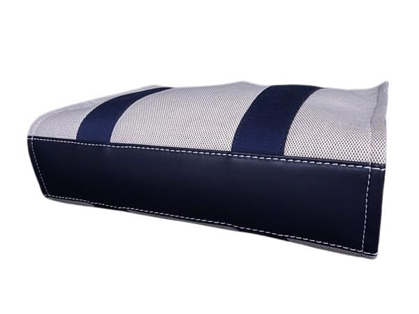 TORY BURCH トリーバーチ ハンドバッグ トリー ツイル スモール トート 135043 ナチュラル×ネイビー系 キャンバス レディース 2WAY ショルダーバッグ ゴールド金具 美品
