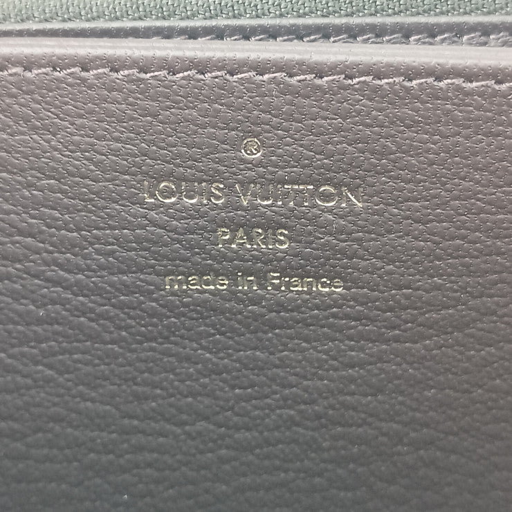 LOUIS VUITTON ルイヴィトン 長財布 モノグラム ジッピーウォレット N80148 ブラウン パイソン ユニセックス ラウンドファスナー エキゾチックレザー ゴールド金具 超美品