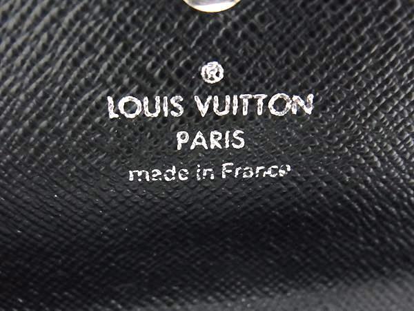 LOUIS VUITTON ルイヴィトン キーケース ダミエグラフィット ミュルティクレ6 N62662 ブラック系 PVC レザー メンズ 6連 美品