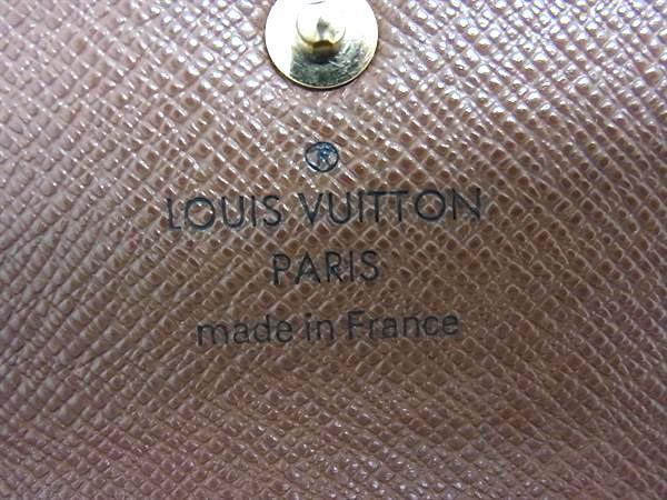 LOUIS VUITTON ルイヴィトン キーケース モノグラム ミュルティクレ4 M62631 ブラウン PVC レザー ユニセックス 4連