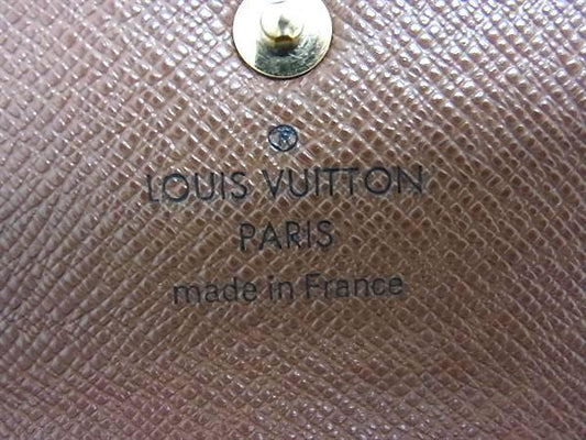 LOUIS VUITTON ルイヴィトン キーケース モノグラム ミュルティクレ4 M62631 ブラウン PVC レザー ユニセックス 4連