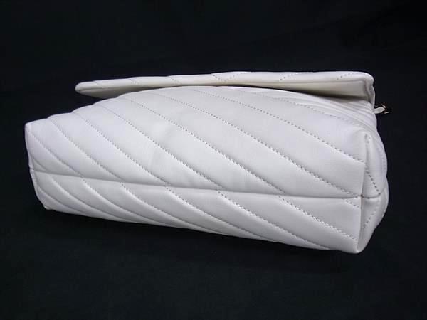 TORY BURCH トリーバーチ ショルダーバッグ キラ ホワイト系 レザー レディース チェーン キルティング ゴールド金具