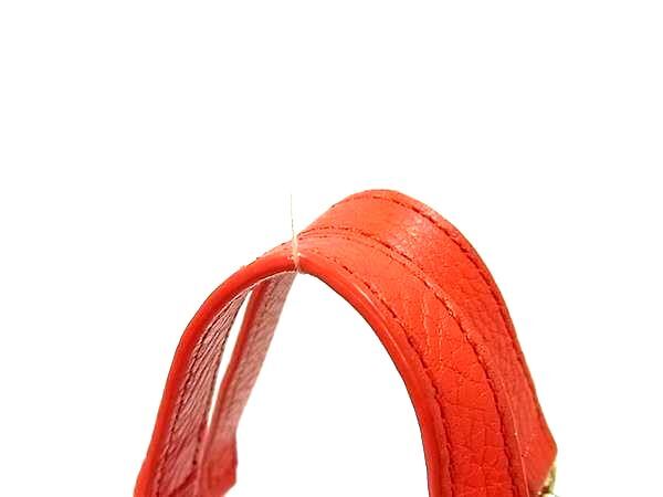 TORY BURCH トリーバーチ ショルダーバッグ マリオン チェーン ショルダーバッグ レッド系 レザー レディース ゴールド金具