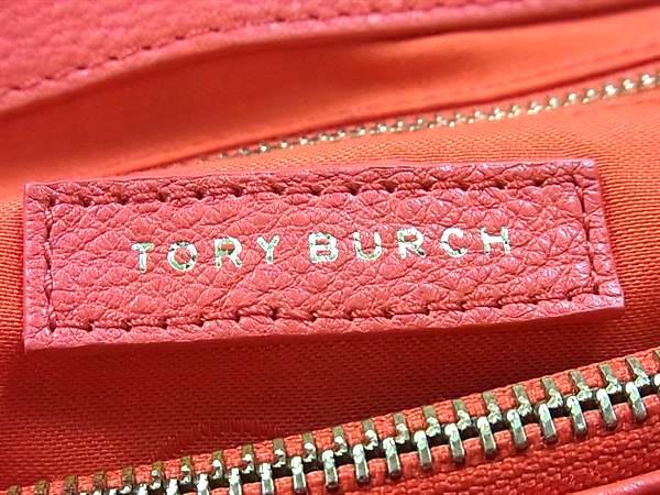 TORY BURCH トリーバーチ ショルダーバッグ マリオン チェーン ショルダーバッグ レッド系 レザー レディース ゴールド金具