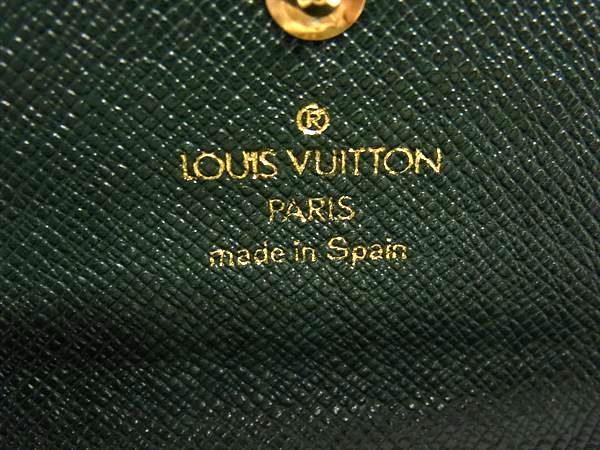 LOUIS VUITTON ルイヴィトン キーケース ミュルティクレ6 M30534 エピセア(グリーン系) タイガ メンズ 6連 ゴールド金具