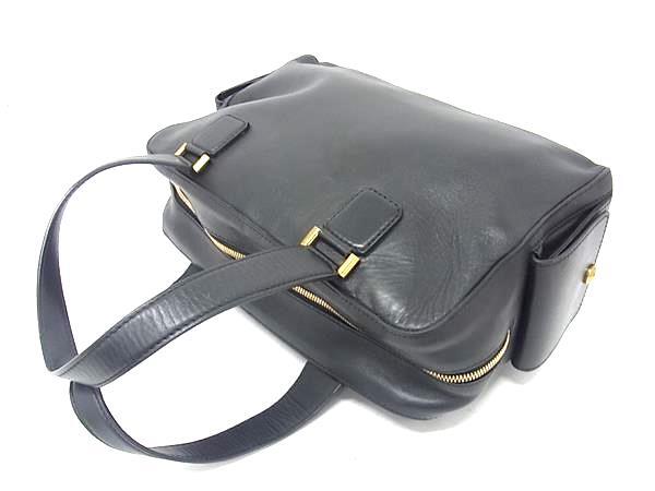 JIMMY CHOO ジミーチュウ ハンドバッグ ブラック レザー パイソン型押しレザー レディース ゴールド金具 美品