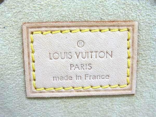 LOUIS VUITTON ルイヴィトン ジュエリーケース ポーチ モノグラム ブラウン PVC レザー ユニセックス 美品