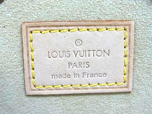 LOUIS VUITTON ルイヴィトン ジュエリーケース ポーチ モノグラム ブラウン PVC レザー ユニセックス 美品