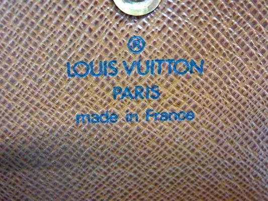 LOUIS VUITTON ルイヴィトン コインケース モノグラム ポルト モネ グゼ M61970 ブラウン PVC レザー ユニセックス