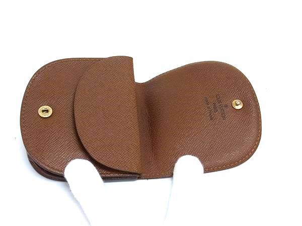 LOUIS VUITTON ルイヴィトン コインケース モノグラム ポルト モネ グゼ M61970 ブラウン PVC レザー ユニセックス