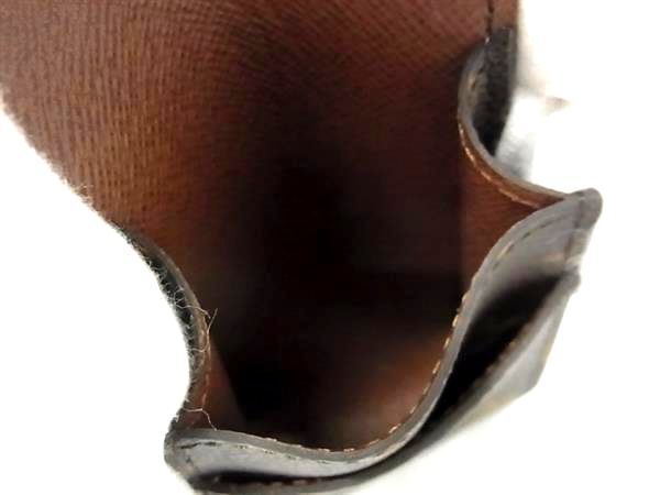 LOUIS VUITTON ルイヴィトン シガレットケース ポーチ モノグラム エテュイ シガレット M63024 ブラウン PVC レザー ユニセックス 美品