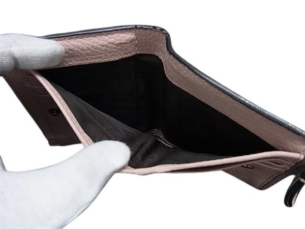 GUCCI グッチ 財布 アニマリエ 498094 ライトピンク レザー レディース 蜂 ビー 二つ折り財布 ゴールド金具