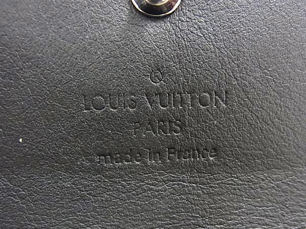 LOUIS VUITTON ルイヴィトン キーケース モノグラム ミュルティクレ6 M82604 ノワール(ブラック) トリヨンレザー ユニセックス 6連 シルバー金具 美品