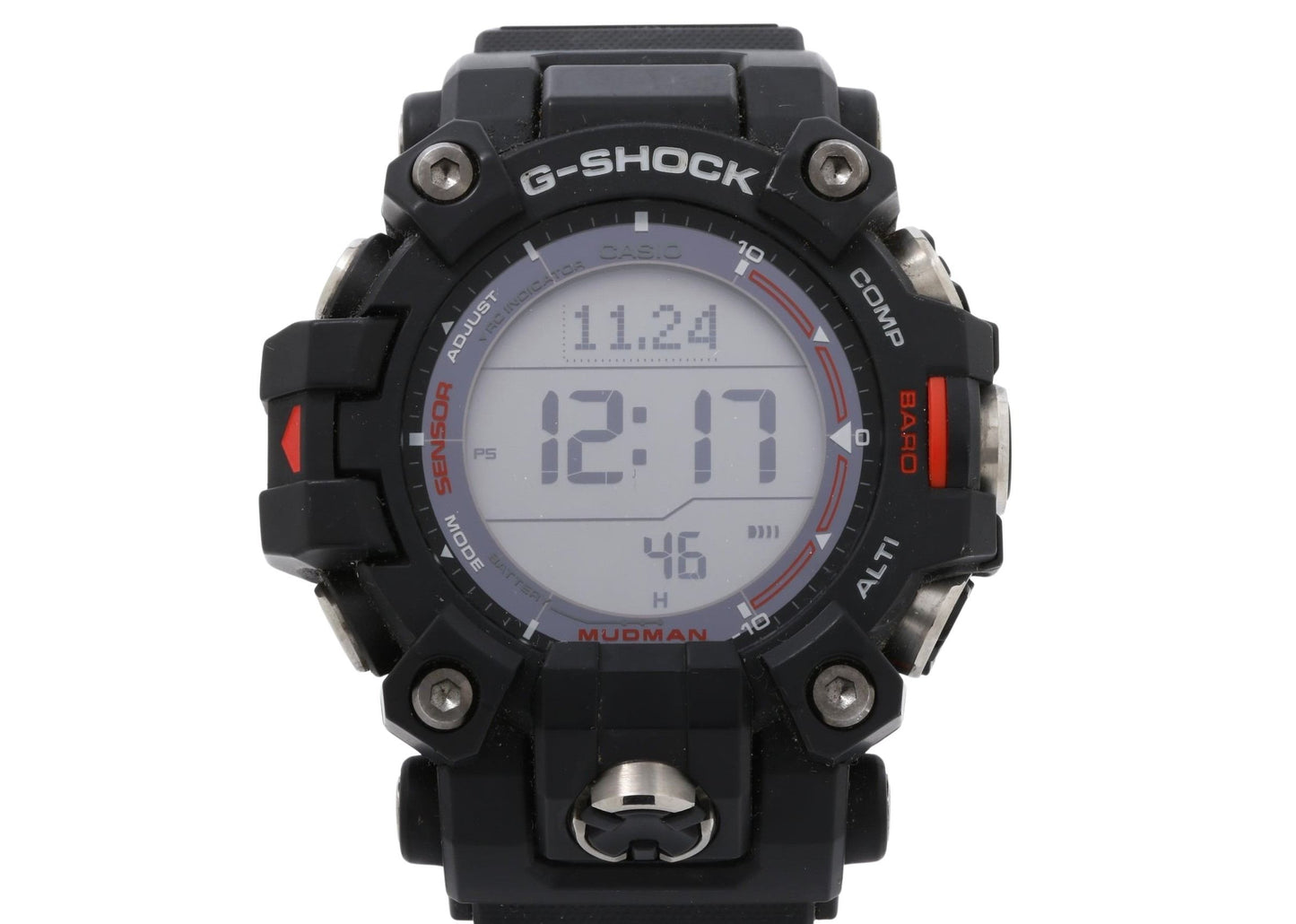 CASIO カシオ 時計 GSHOCK MASTER OF G LAND MUDMAN GW9500MEC1JF ブラック カーボン（バイオマス）／樹脂（バイオマスプラスチック）／ステンレススチール メンズ デジタル 美品