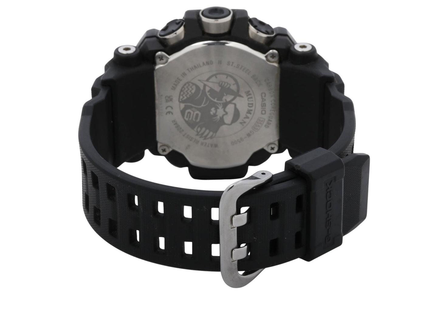 CASIO カシオ 時計 GSHOCK MASTER OF G LAND MUDMAN GW9500MEC1JF ブラック カーボン（バイオマス）／樹脂（バイオマスプラスチック）／ステンレススチール メンズ デジタル 美品