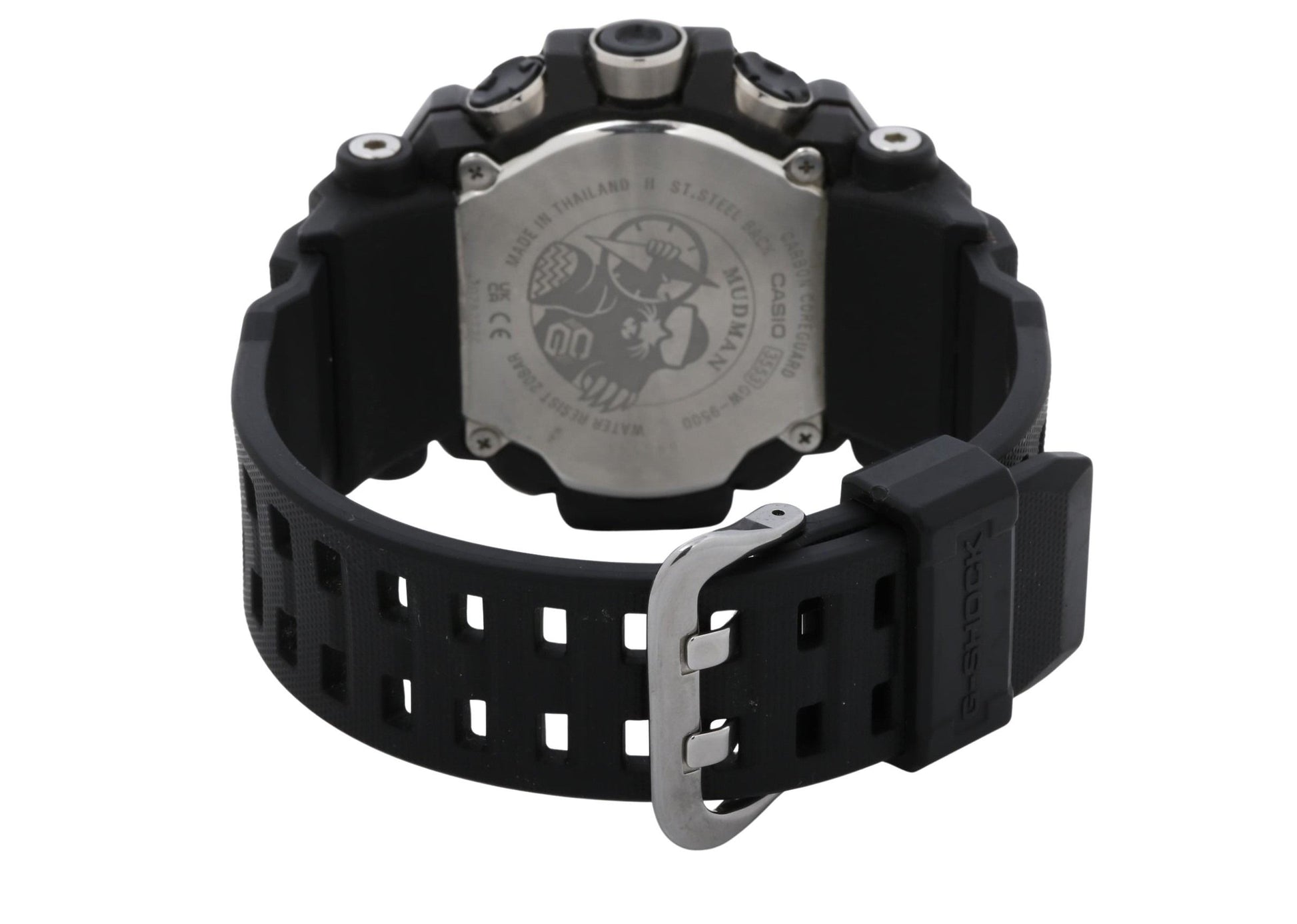 CASIO カシオ 時計 GSHOCK MASTER OF G LAND MUDMAN GW9500MEC1JF ブラック カーボン（バイオマス）／樹脂（バイオマスプラスチック）／ステンレススチール メンズ デジタル 美品