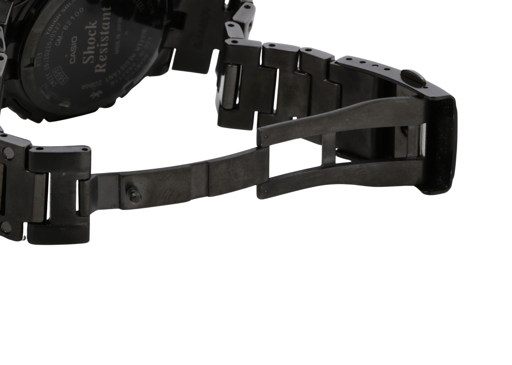 CASIO カシオ 時計 GSHOCK FULL METAL 2100 Series GMB2100BD1AJF ブラック ステンレススチール メンズ デジアナ 美品