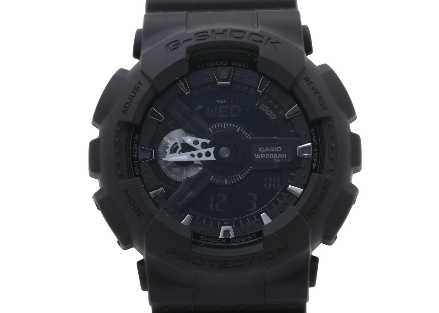CASIO カシオ 時計 GSHOCK ANALOGDIGITAL110 SERIES GA114RE1AJR ブラック 樹脂 メンズ デジアナ 新品未使用展示品