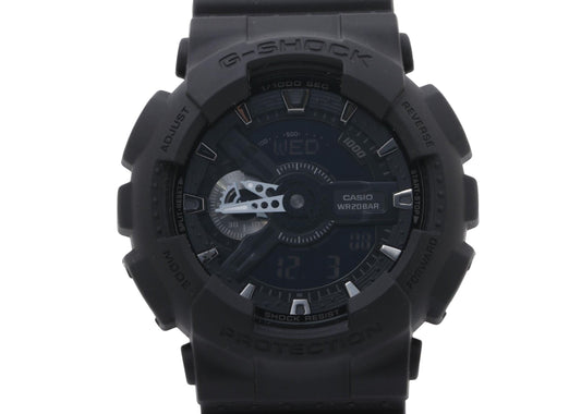CASIO カシオ 時計 GSHOCK ANALOGDIGITAL110 SERIES GA114RE1AJR ブラック 樹脂 メンズ デジアナ 新品未使用展示品