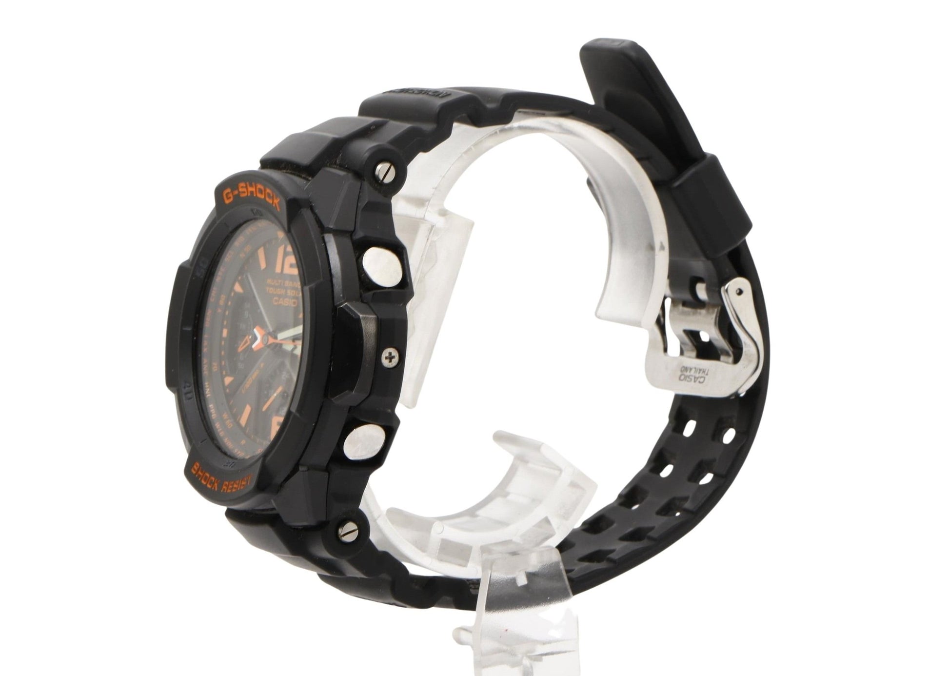 CASIO カシオ 時計 GSHOCK MASTER OF G AIR GRAVITYMASTER GW3000B1AJF ブラック 樹脂／ステンレススチール メンズ アナログ 美品