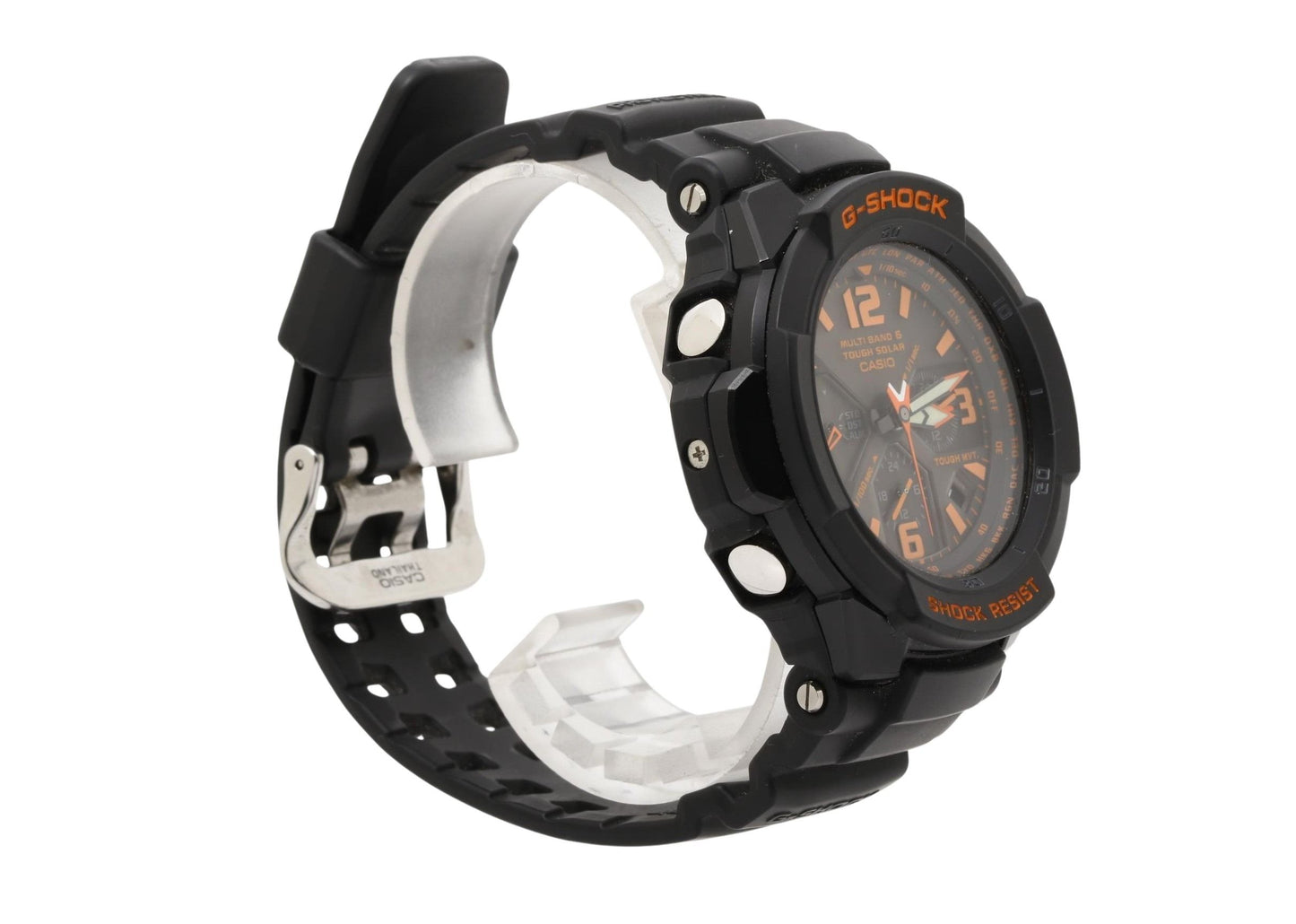 CASIO カシオ 時計 GSHOCK MASTER OF G AIR GRAVITYMASTER GW3000B1AJF ブラック 樹脂／ステンレススチール メンズ アナログ 美品