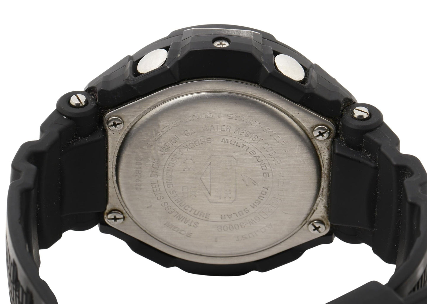 CASIO カシオ 時計 GSHOCK MASTER OF G AIR GRAVITYMASTER GW3000B1AJF ブラック 樹脂／ステンレススチール メンズ アナログ 美品