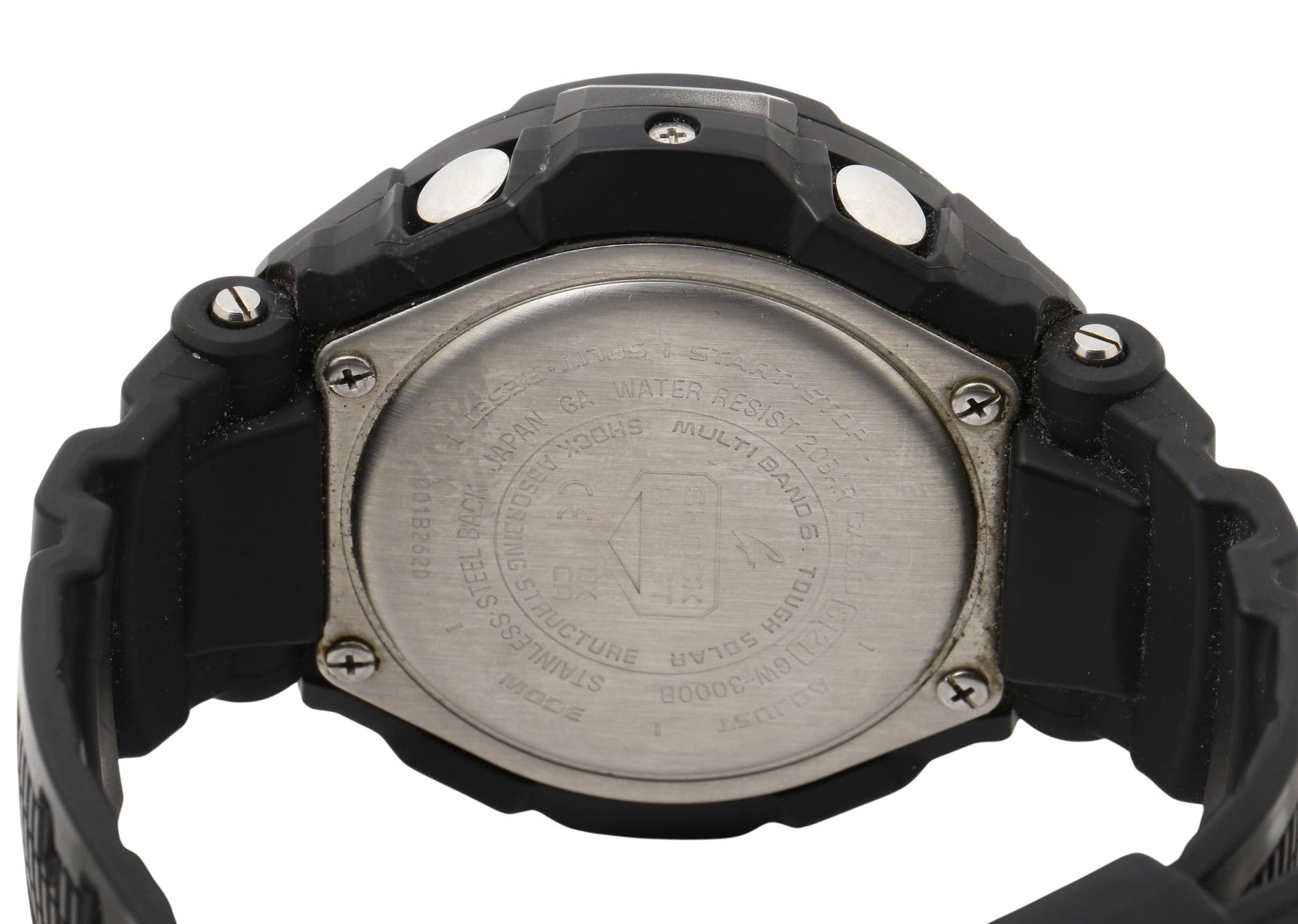 CASIO カシオ 時計 GSHOCK MASTER OF G AIR GRAVITYMASTER GW3000B1AJF ブラック 樹脂／ステンレススチール メンズ アナログ 美品