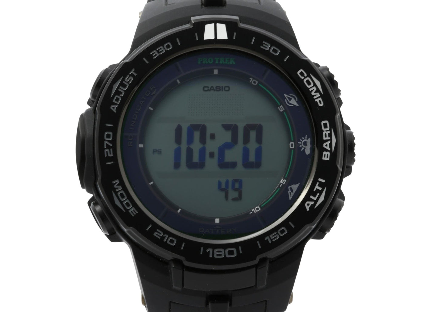 CASIO カシオ 時計 プロトレック PRW3100FC1JF ブラック 樹脂／ステンレススチール メンズ デジタル 超美品