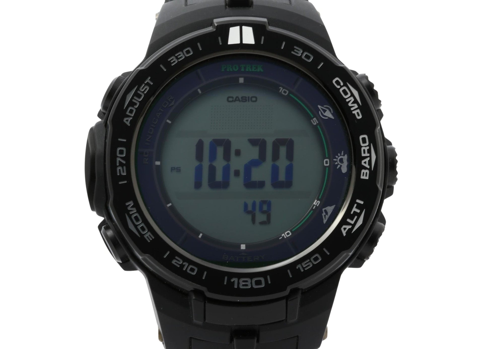 CASIO カシオ 時計 プロトレック PRW3100FC1JF ブラック 樹脂／ステンレススチール メンズ デジタル 超美品