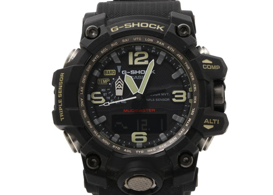 CASIO カシオ 時計 GSHOCK MASTER OF G LAND MUDMASTER GWG10001AJF ブラック 樹脂／ステンレススチール メンズ デジアナ 美品