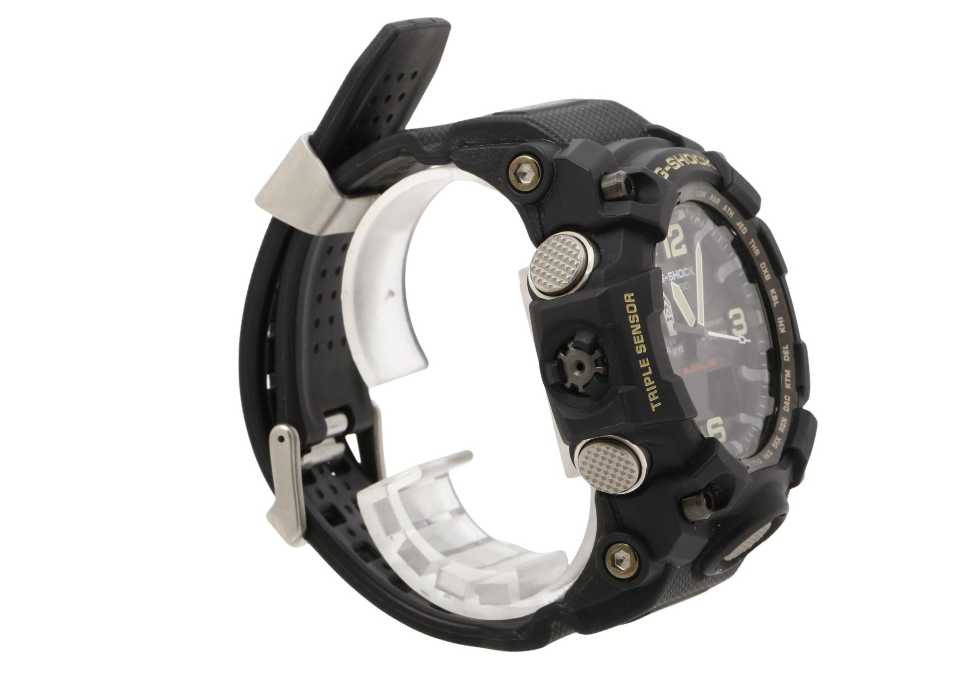 CASIO カシオ 時計 GSHOCK MASTER OF G LAND MUDMASTER GWG10001AJF ブラック 樹脂／ステンレススチール メンズ デジアナ 美品