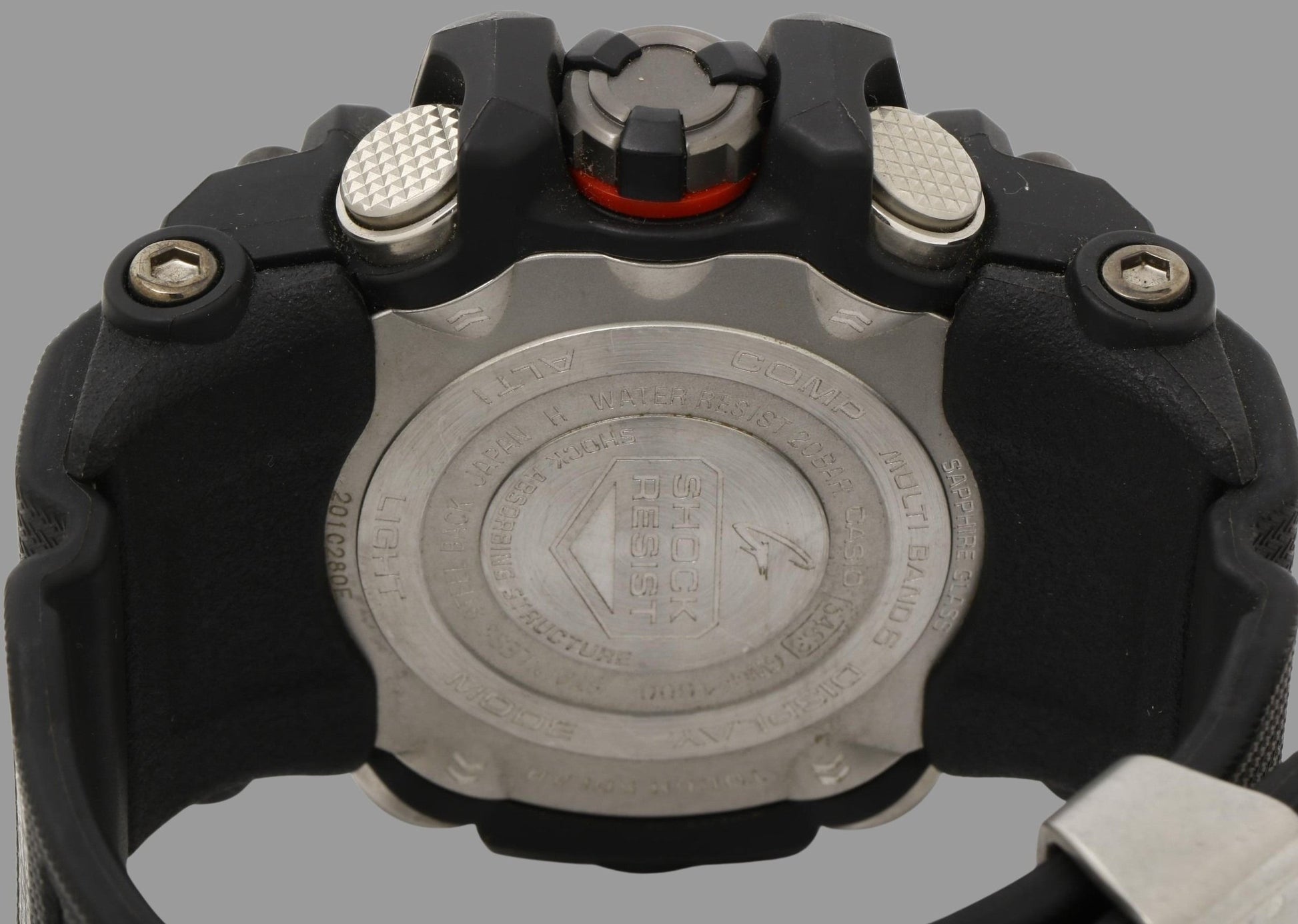 CASIO カシオ 時計 GSHOCK MASTER OF G LAND MUDMASTER GWG10001AJF ブラック 樹脂／ステンレススチール メンズ デジアナ 美品