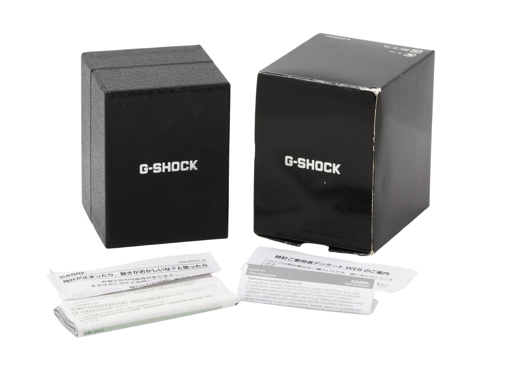 CASIO カシオ 時計 GSHOCK GSTEEL GSTB100 Series GSTB1001AJF ブラック シルバー 樹脂／ステンレススチール メンズ アナログ