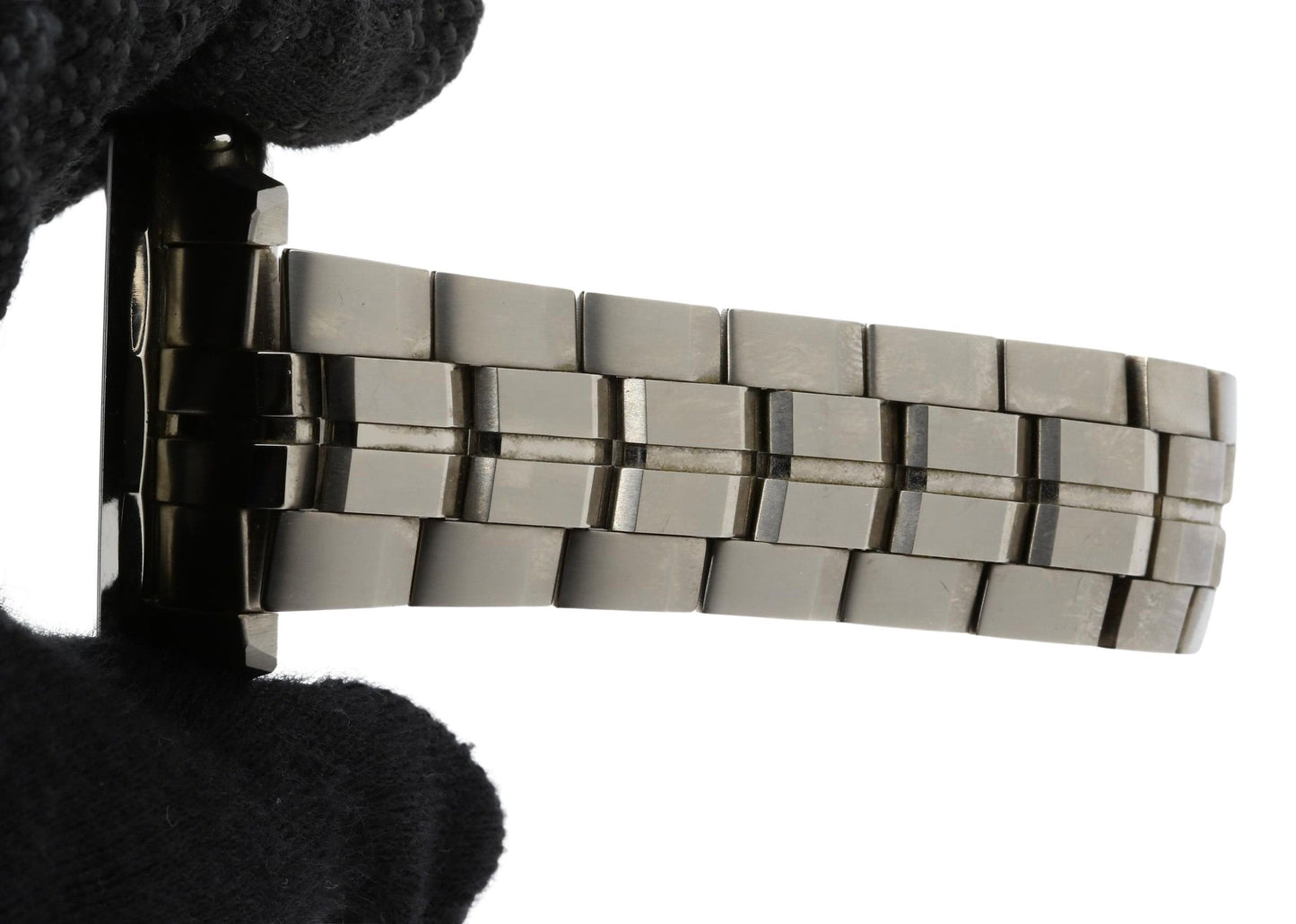 CASIO カシオ 時計 オシアナス マンタl OCWS1400 ブラック シルバー チタン メンズ アナログ 美品