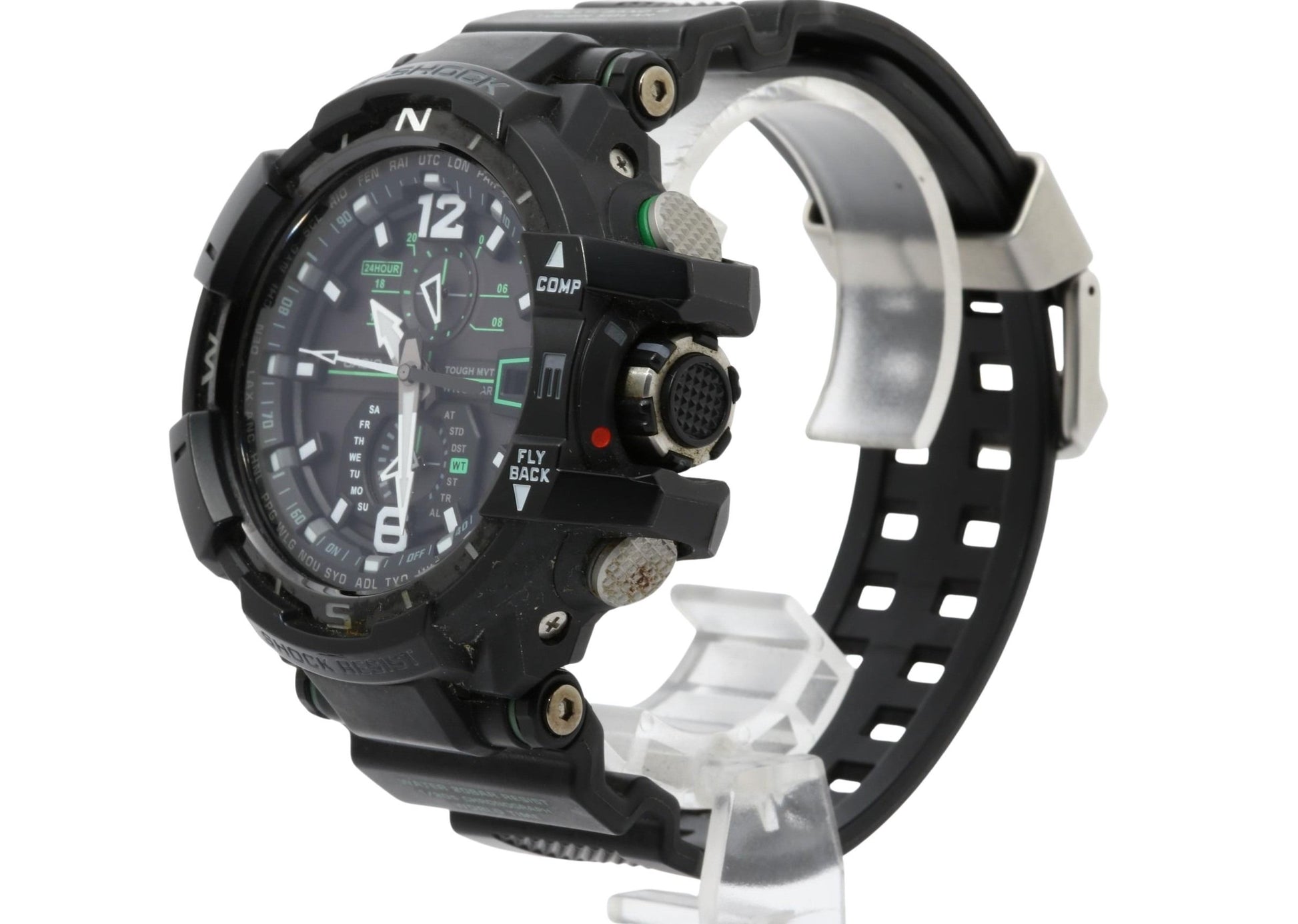 CASIO カシオ 時計 GSHOCK MASTER OF G AIR GRAVITYMASTER GWA11001A3JF ブラック 樹脂 メンズ アナログ