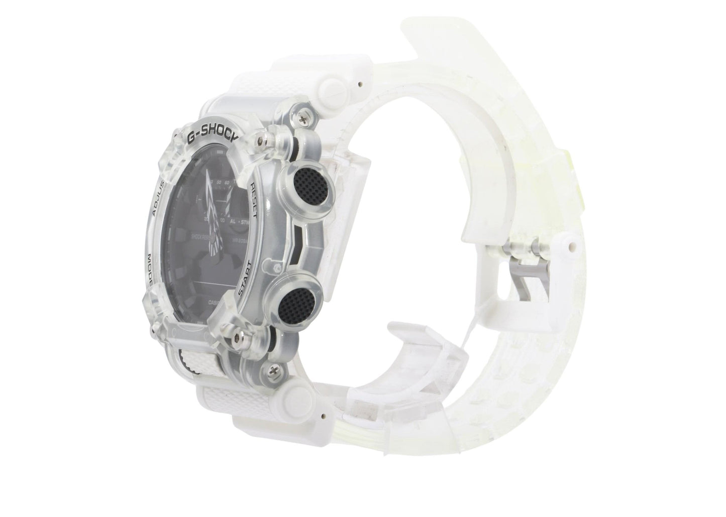 CASIO カシオ 時計 GSHOCK ANALOGDIGITAL GA900 SERIES GA900SKL7AJF ブラック クリア ホワイト 樹脂 メンズ デジアナ 新品未使用展示品