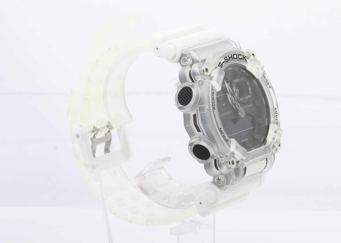 CASIO カシオ 時計 GSHOCK ANALOGDIGITAL GA900 SERIES GA900SKL7AJF ブラック クリア ホワイト 樹脂 メンズ デジアナ 新品未使用展示品