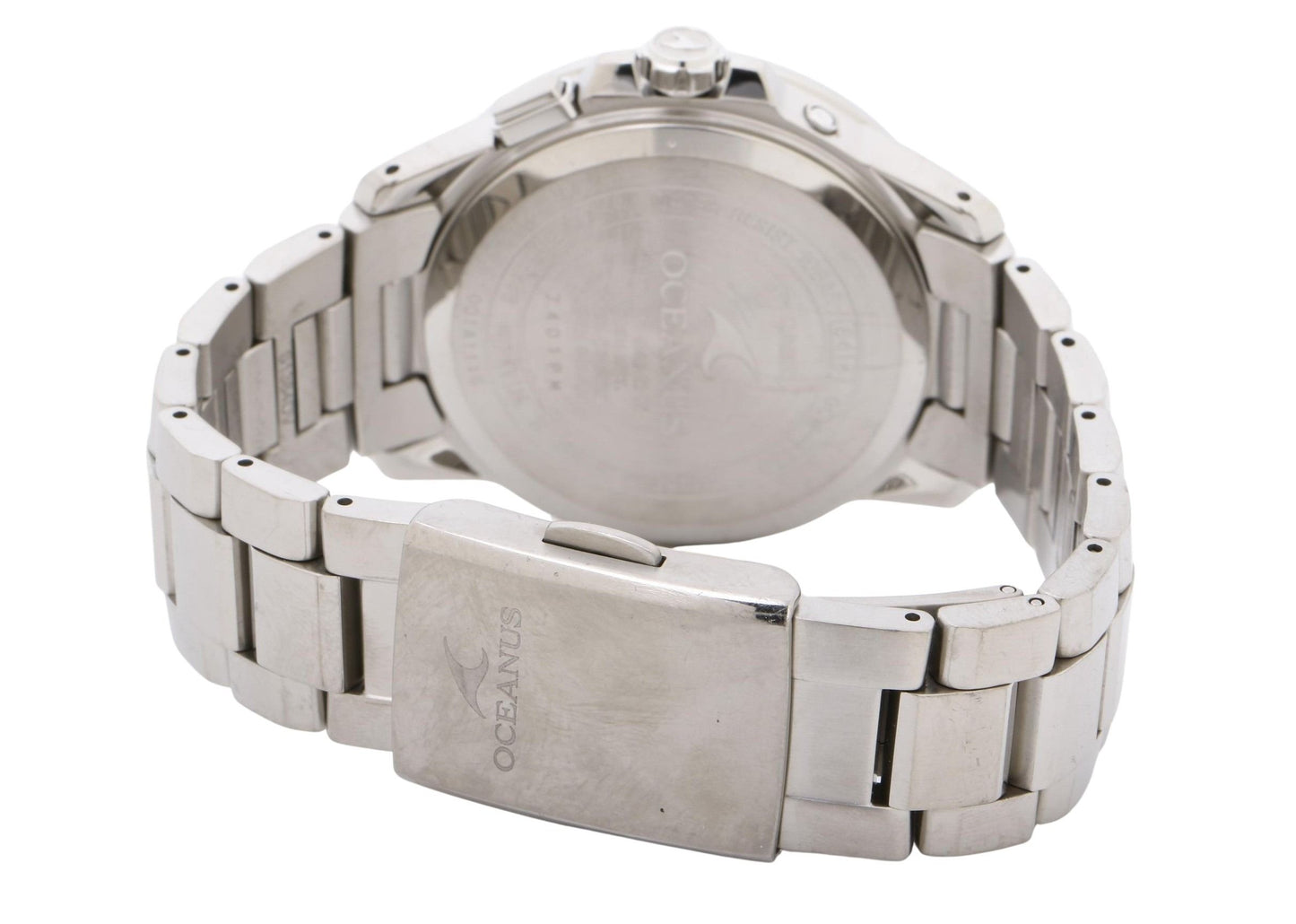 CASIO カシオ 時計 オシアナス 3 hands model OCWT1502AJF ホワイト シルバー チタン メンズ アナログ