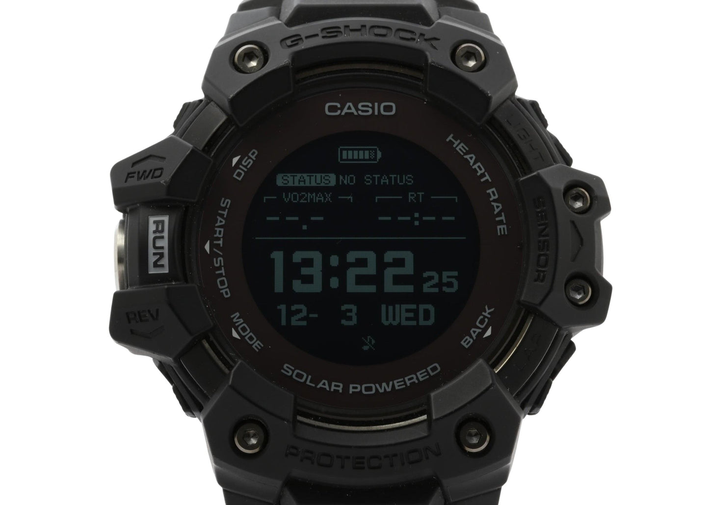 CASIO カシオ 時計 GSHOCK GSQUAD GBDH1000 SERIES GBDH10001JR ブラック 樹脂／ステンレススチール メンズ デジタル 美品