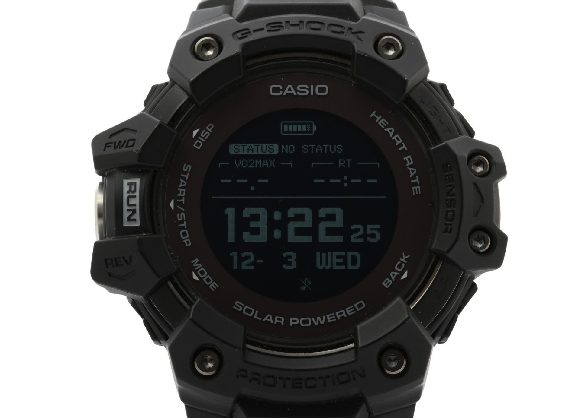 CASIO カシオ 時計 GSHOCK GSQUAD GBDH1000 SERIES GBDH10001JR ブラック 樹脂／ステンレススチール メンズ デジタル 美品
