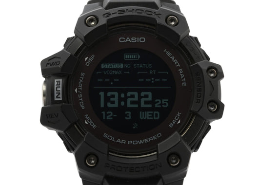 CASIO カシオ 時計 GSHOCK GSQUAD GBDH1000 SERIES GBDH10001JR ブラック 樹脂／ステンレススチール メンズ デジタル 美品