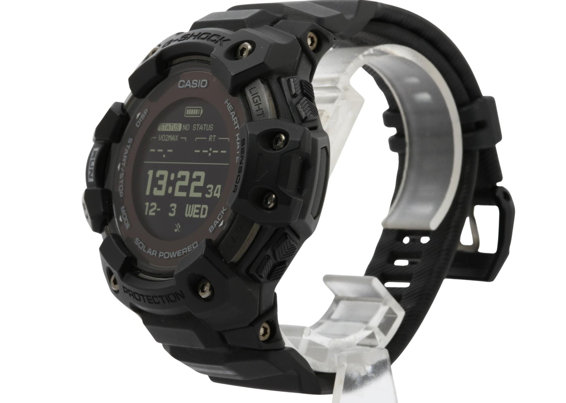 CASIO カシオ 時計 GSHOCK GSQUAD GBDH1000 SERIES GBDH10001JR ブラック 樹脂／ステンレススチール メンズ デジタル 美品