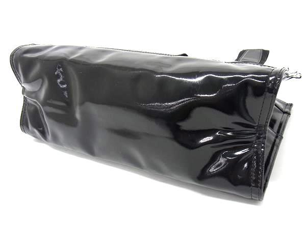 TORY BURCH トリーバーチ トートバッグ エラ - ブラック パテントレザー レディース