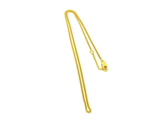 新品未使用展示品 CELINE セリーヌ ネックレス - ゴールド メタル ユニセックス チェーン