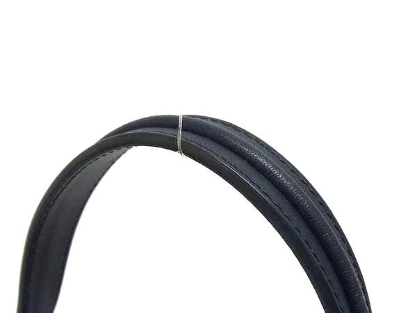 VERSACE ヴェルサーチェ ハンドバッグ メデューサ - ネイビー レザー レディース 2WAY ゴールド金具