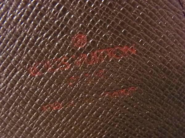 LOUIS VUITTON ルイヴィトン シガレットケース ダミエ エテュイ シガレット N63024 エベヌ PVC レザー メンズ